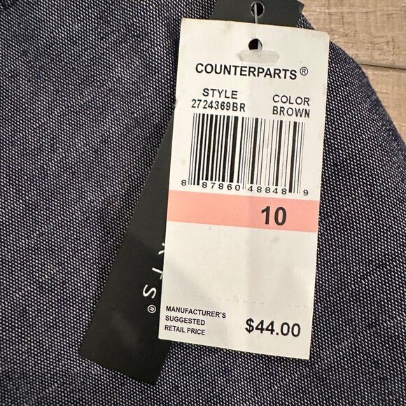 Womens Counterparts Slim Fit Trousers Size Denim Color New Size 10 - Picture 5 of 9